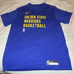 Golden State Warriors Logo Print Training Sport T-Shirt Fj0207-495